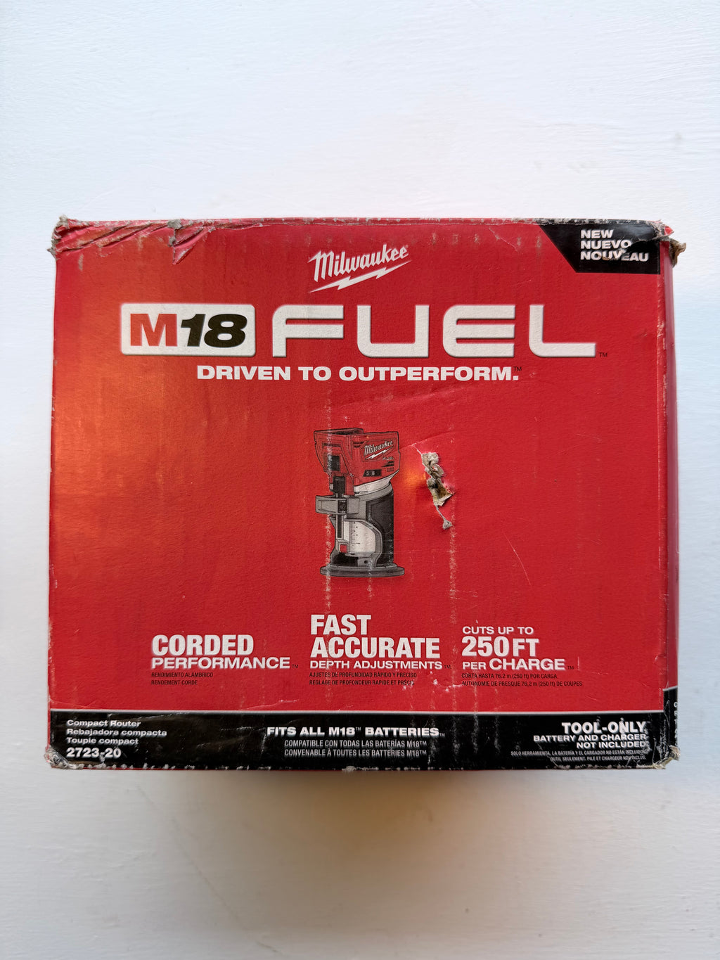M18 FUEL 18V Lithium-Ion Brushless Cordless Compact Router (Tool-Only)