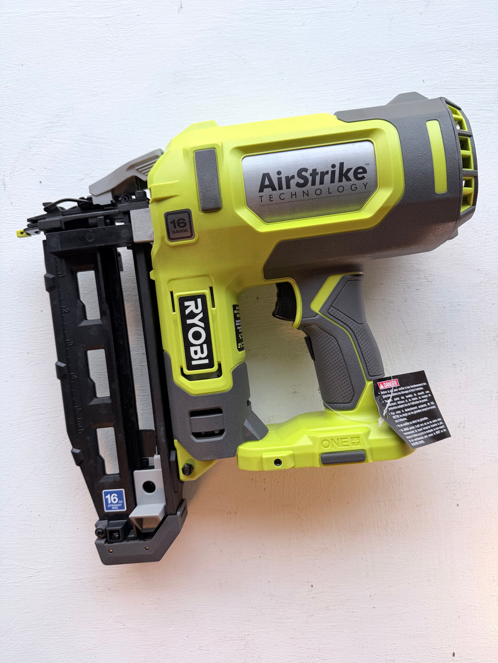ONE+ 18V AirStrike 16-Gauge Cordless Finish Nailer (Tool Only)